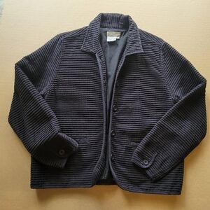 The Territory Ahead Womens Size Large 100% Cotton Ribbed Jacket